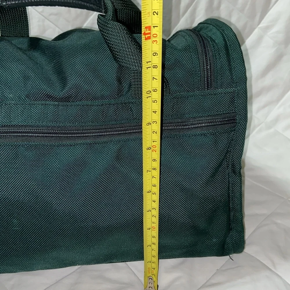 Tumi ballistic dark green weekender Duffel Bag
